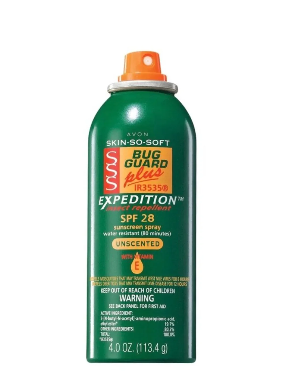 Skin So Soft Bug Guard Plus w/SPF 28